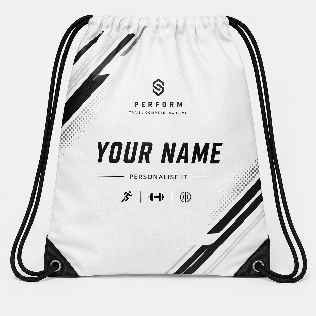 Drawstring bag any design added