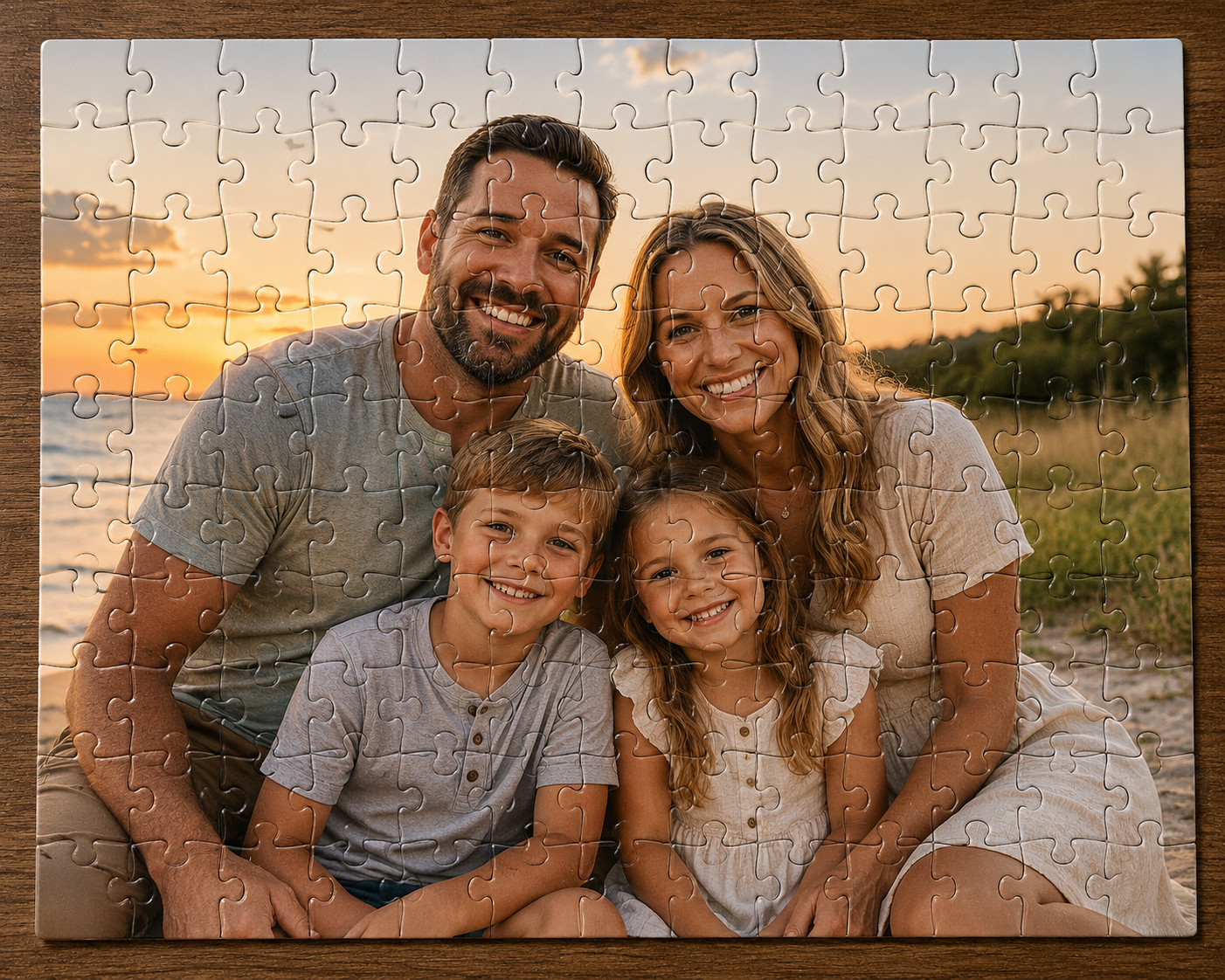 Personalised jigsaw puzzle 120 pieces