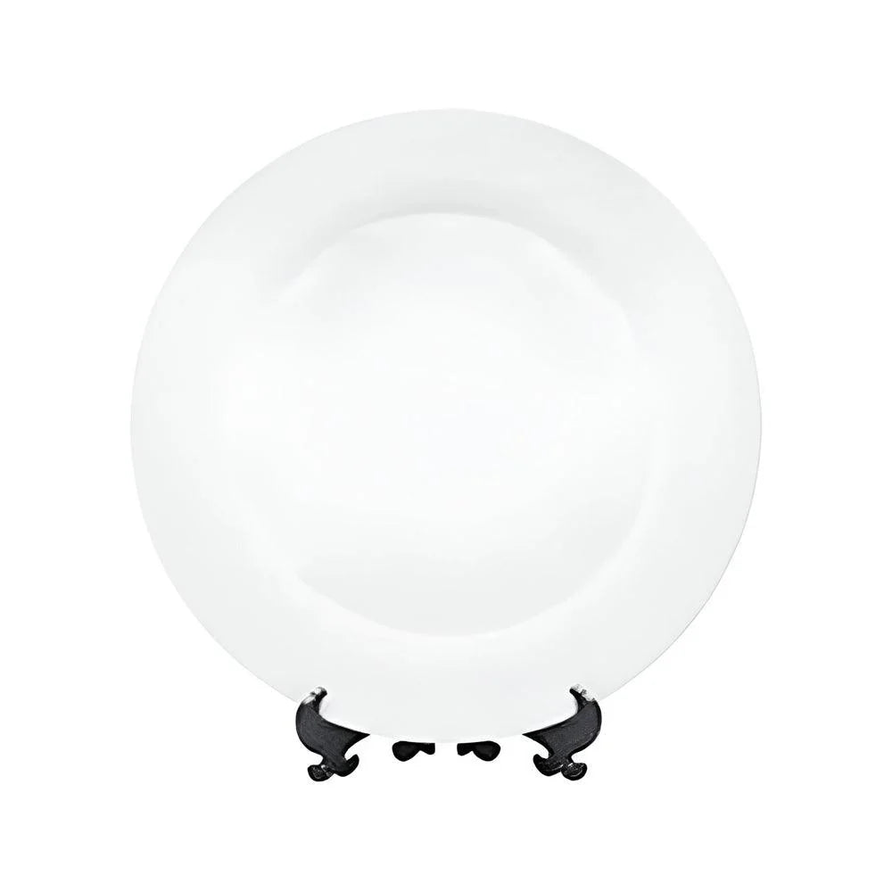 8 inch ceramic plate with stand