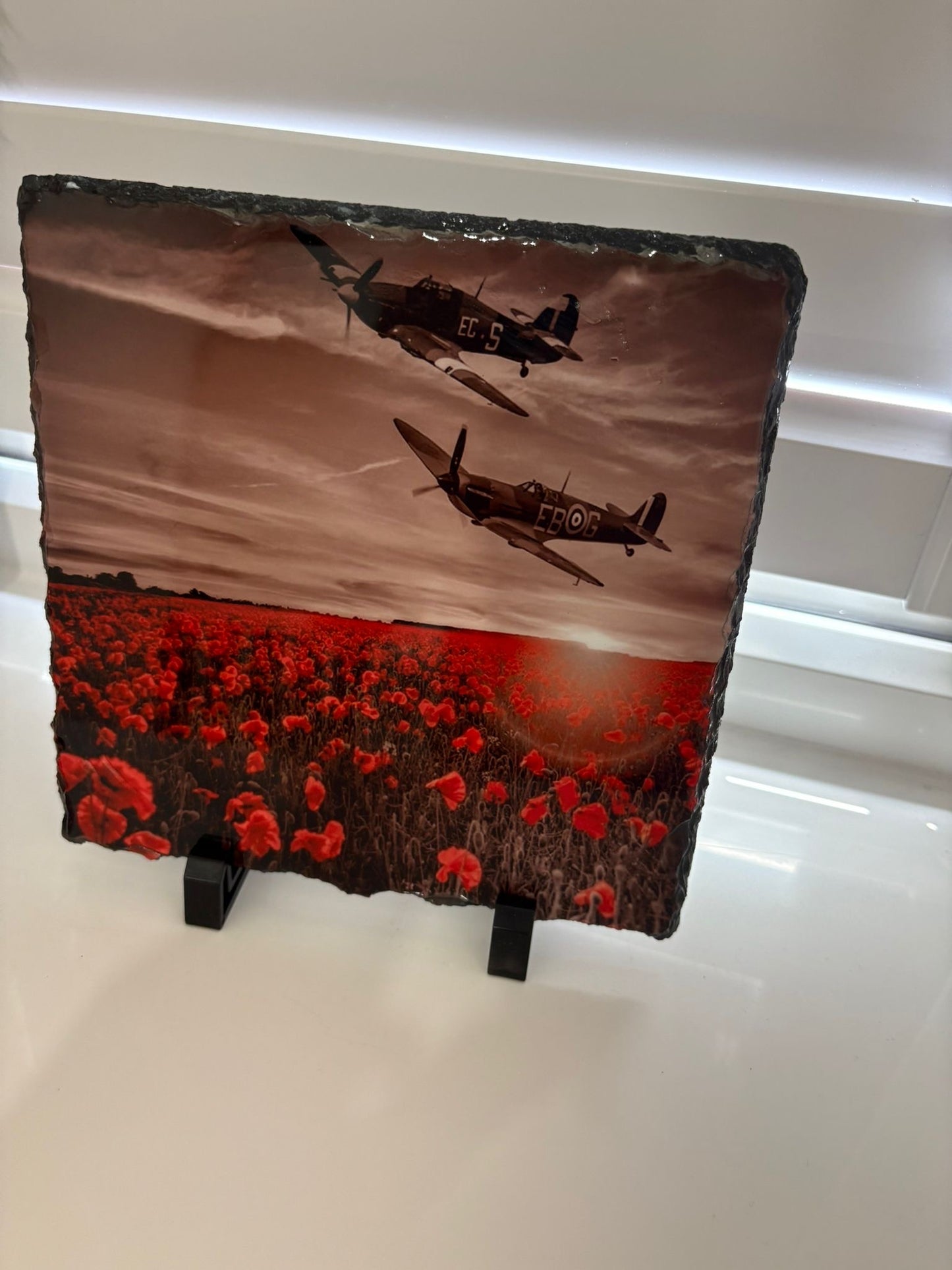 Large Slate photo 20cm x 20 cm