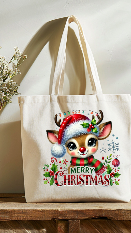 Christmas tote bags