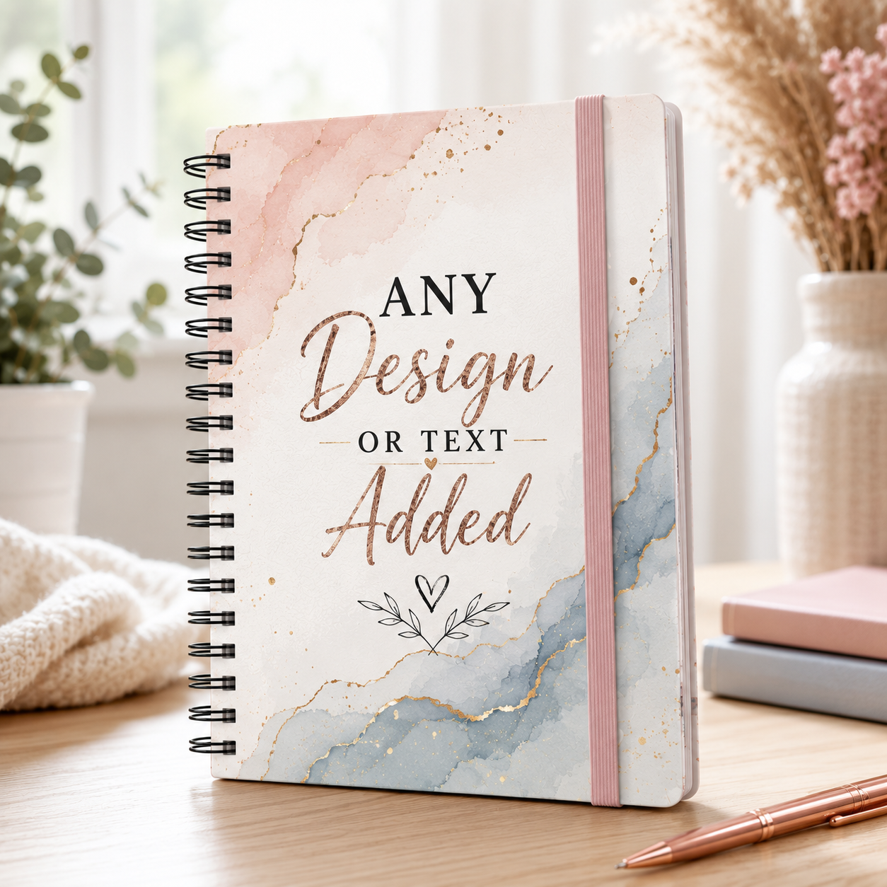 Personalised note book A5