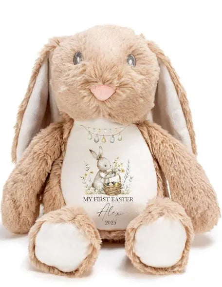 Personalised bunny brown