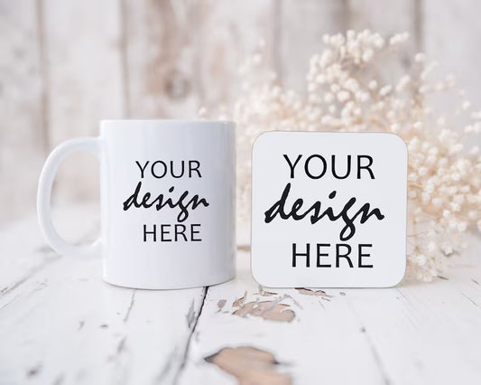 Design your own Mug & Coaster set