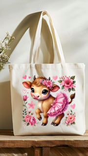 Highland Cow Tote Bags